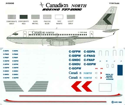 1:144 Canadian North Boeing 737-200C