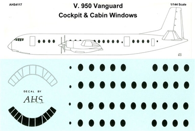 1:144 Windows & Frames, V.950 Vanguard