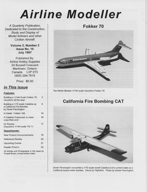 Airline Modeller Vol 3 No.2, Issue 10