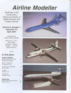 Airline Modeller Vol 6 No.1, Issue 21