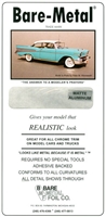 Bare Metal Foil, Matte Aluminum