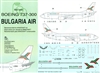1:144 Bulgaria Air Boeing 737-300