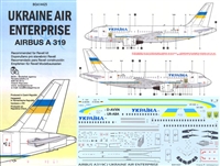 1:144 Ukaraine Air Enterprises Airbus A.319
