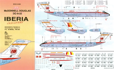 1:144 Iberia Douglas DC-9-30