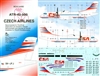 1:144 CSA Czech Airlines ATR42-500