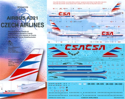 1:144 CSA Czech Airlines Airbus A.321