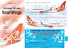 1:144 Smart Wings (Sky Up hybrid cs) Boeing 737-800