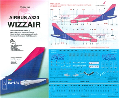 1:144 WizzAir Airbus A.320