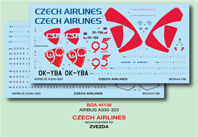 1:144 CSA Czech Airlines '95 Years' Airbus A.330-300
