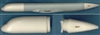 1:144 Boeing 757-200 Nose and Tail Cone