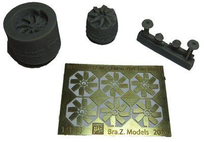 1:144 CFM56-7B/BE Etch Fan Blades, B.737-600/700/800/900