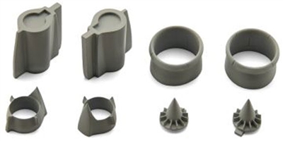 1:144 Rolls Royce RB211-535E Engine Intake + Hot Section + Exhaust (Boeing 757, Zvezda kit)