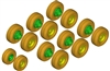 1:144 Boeing 777-200LR, 777-300ER Weighted Wheels (Zvezda kit)