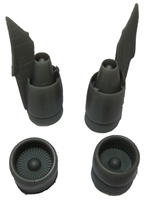 1:144 GE CF6-80 engines (2), Airbus A.300 / A.310 - See BZ4043