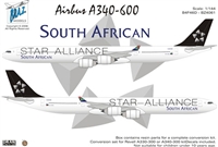 1:144 Airbus A.340-600 Conversion, SAA 'Star Alliance'