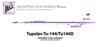 1:144 Tu.144 & 144D, Aeroflot (Later cs)