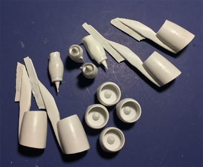 1:100 CFM56 Engines (4), Douglas DC-8-71/72/73