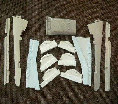 1:144 Airbus A.318/319/320 Wings, Slats & Flaps