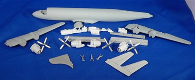 1:144 Douglas DC-7B Kit (no decals)