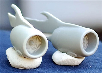 1:144 CFM56 Engines (4), Boeing E3 AWACS
