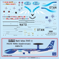 1:100 NATO '50th Anniversary' AWACS Boeing E3A