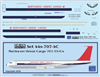 1:100 Northwest Orient Cargo Boeing 707-320C