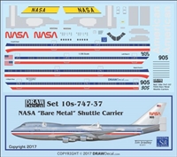 1:100 NASA Boeing 747 'Shuttle Carrier Aircraft' (early cs)