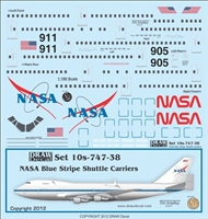1:100 NASA Boeing 747 'Shuttle Carrier Aircraft'