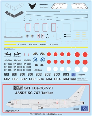 1:100 Japan Air Self Defence Force Boeing KC767 (767-200 Tanker)