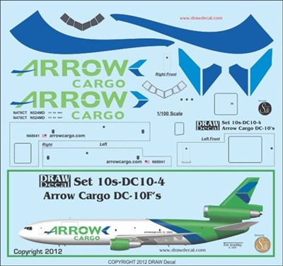 1:100 Arrow Air McDD DC-10-30F