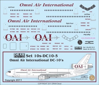 1:100 Omni Air Internatinal McDD DC-10-30