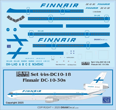 1:100 Finnair McDD DC-10-30