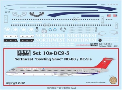 1:100 Northwest McDD MD-80