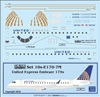 1:100 United Express Embraer 175