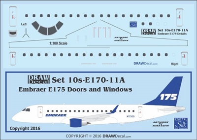 1:100 Embraer 175 Details