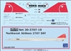 1:200 NWA Northwest Boeing 2707 SST