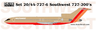 1:200 Southwest Boeing 727-200