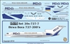1:200 Hewa Bora Boeing 727-200