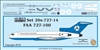 1:200 Federal Aviation Administration Boeing 727-100