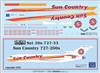 1:200 Sun Country Boeing 727-200