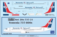 1:200 Yemenia Boeing 737-800