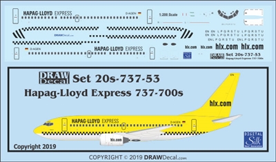 1:200 Hapag Lloyd Express Boeing 737-700