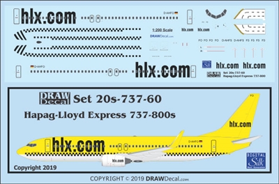 1:200 Hapag Lloyd Express Boeing 737-800