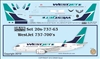 1:200 WestJet Boeing 737-700