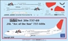 1:200 JAL Express Boeing 737-400