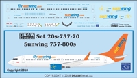 1:200 Sunwings Boeing 737-800