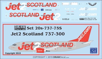 1:200 Jet2 Scotland Boeing 737-300