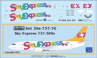 1:200 SkyExpress Boeing 737-300