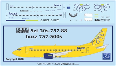 1:200 Buzz Boeing 737-300