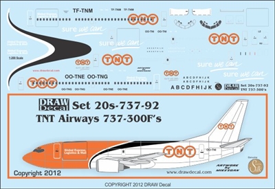 1:200 TNT Boeing 737-300F